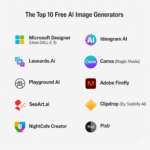 Top 10 free AI image generator